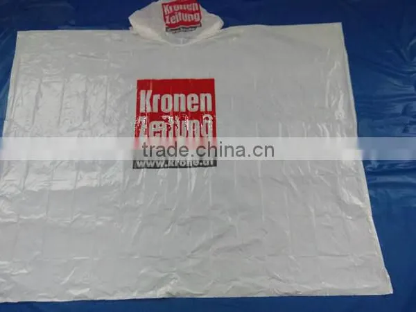 PE Disposable Multi Ponchos for Promotion photo-3