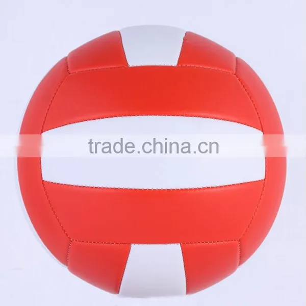 China Wholesale Beach Volleyball PU Rubber Material Volleyball photo-2