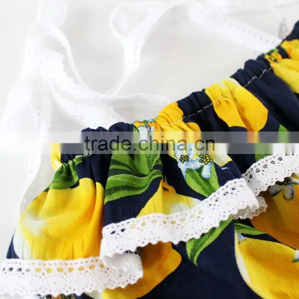 ShiJ Toddler Girls Clothing Cute Lemon Baby Outfits photo-3