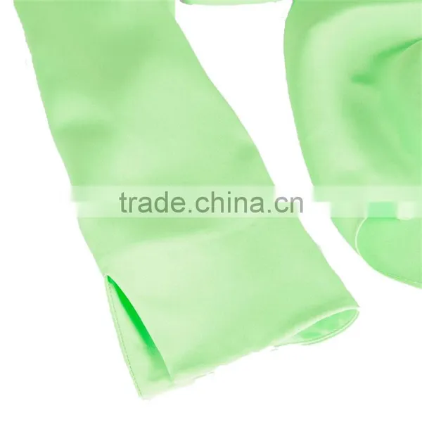 2017 OEM Girls Street Clothing Twisted Cut Fluore Green Blouse Designs photo-4