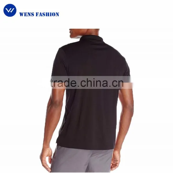 Factory Solid Different Color Plain Dry Fit Polo Shirt With Embroidery Cheap photo-2