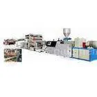 PLC Control Three Roller Calender WPC Extrusion Machine For Foamed Sheet