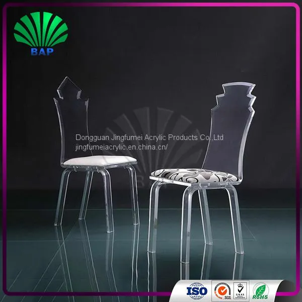 Manufacturer Wedding Chair Acrylic Dining Chair Fabric Cover Chair photo-4