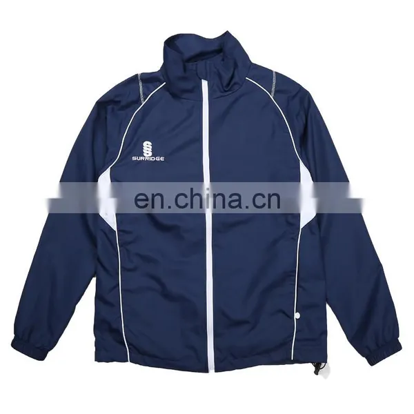 Wholesale Men Cotton Zipper Up Fitness Running Apparel Jogger Gym Sport Tracksuit photo-2