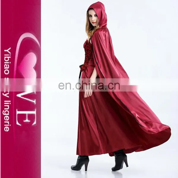 Glamorous Sexy Halloween Cape Red Riding Hood Costume photo-2