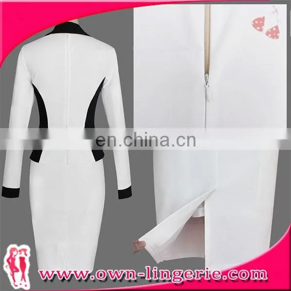 Mature Ladies Skirt Dress Career Professional Dresses photo-2