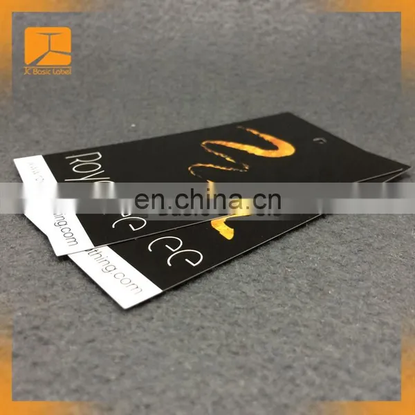 Hot Sale Direct Factory Custom Bright Pink Color Paper Hang Tags for Women Jeans Sportswear photo-6