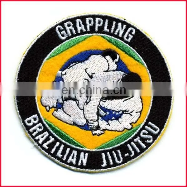 Custom Sew or Iron-on Bjj Embroidered Patches photo-2