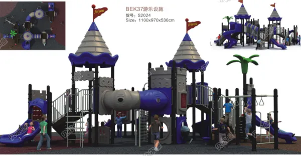 Indoor and Outdoor Playground Equipment for Kids