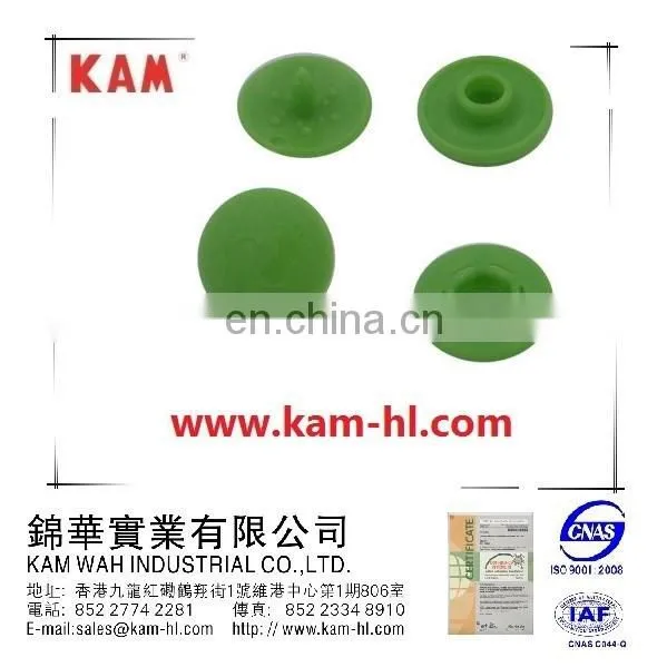 Fancy / Fashion Fastener Button for Baby Diapper / Color Card Snap Fasterner