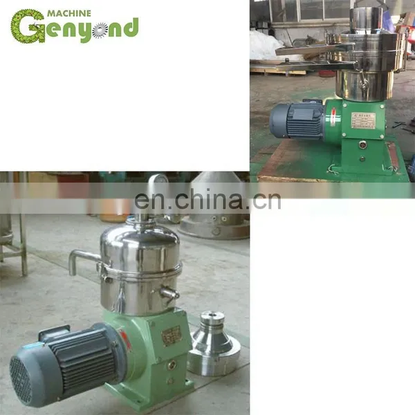 Shanghai Factory Small Industrial Milk Cream Fat Separating Equipment Skimmed Milk Disc Stack Centrifuge Separator Machine photo-4