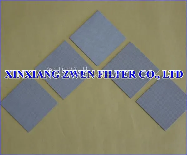 Sintered Porous Filter Sheet