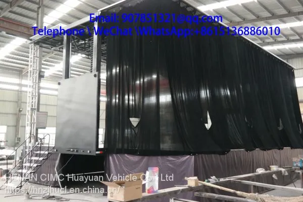 12m Roadshow LED Mobile Stage Car Trailer Sales photo-5