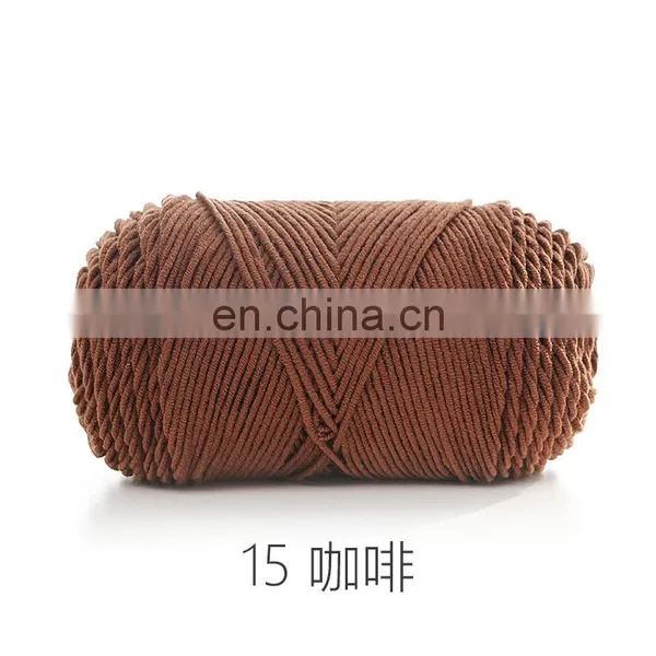 Rainbow Knitting Yarn In 55%Acrylic 45%Cotton Yarn For Children Gifts photo-6