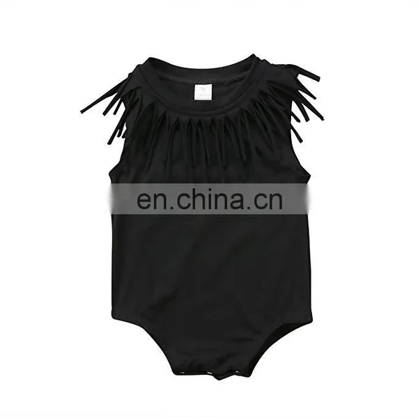 Cute Infant Baby Girl Sleeveless Romper Bodysuit Summer photo-4
