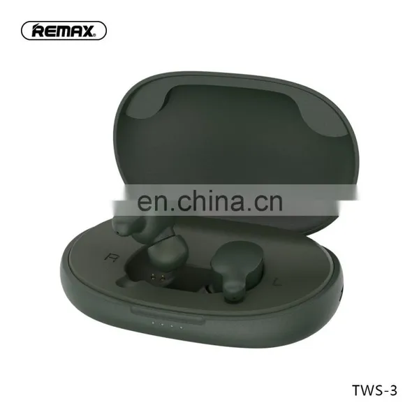 Remax TWS-3 bt Sport Portable Tws Earphones True Wireless Earbuds for Mobile Phone photo-6