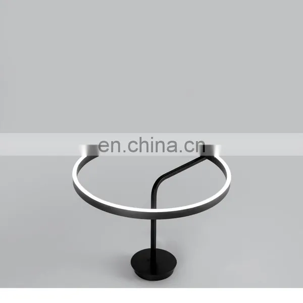 Bedroom Lamp Nordic Minimalist Modern Dining Room Lamp Minimalist Personality Master Bedroom Room Line Led Ceiling Lamp photo-5