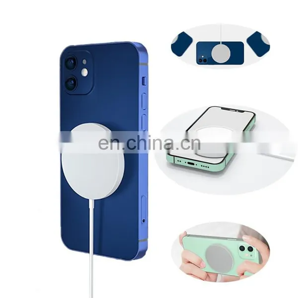 Newest Portable Station Usb Type C Magic Magnet 15W Fast Charging Magnetic Wireless Charger For Iphone 12 photo-2