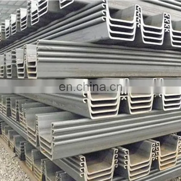 Popular Good Quality Hot Rolled z and u Type Steel Sheet Pile photo-5