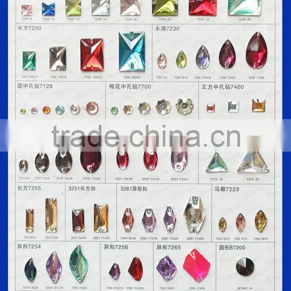 0820C China Quality Flatback Resin Rhinestone, Resin Flatback Rhinestone, Resin Rhinestone Flatback photo-2