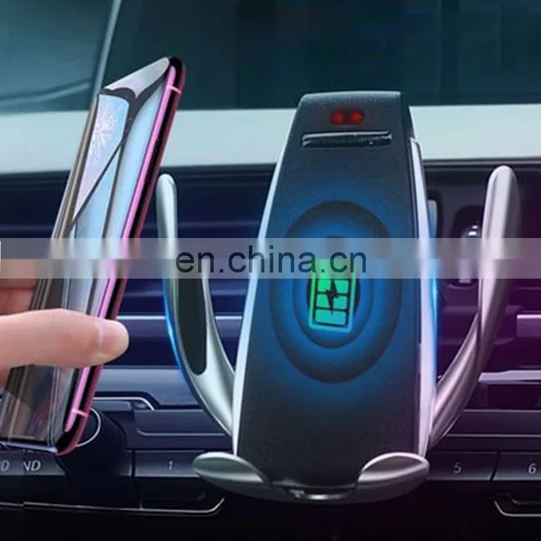 Wireless Car Charger Charging Qi Auto-Clamping Air Vent Dashboard Car Phone Holder For Iphone 11/11 Pro/11 Pro Max/Xsmax/Xs/Xr/X photo-2