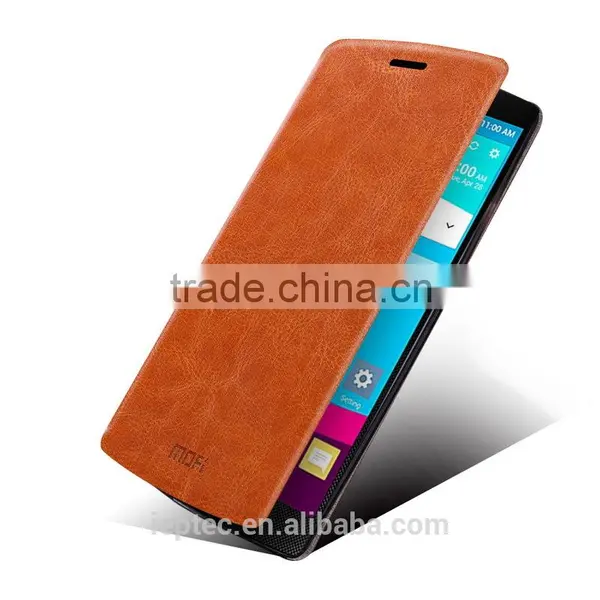 MOFi Case Funda Celular Housing for LG G4 H815, Mobile Handset Coque Flip Leather Back Cover for LG G4 H818 photo-2