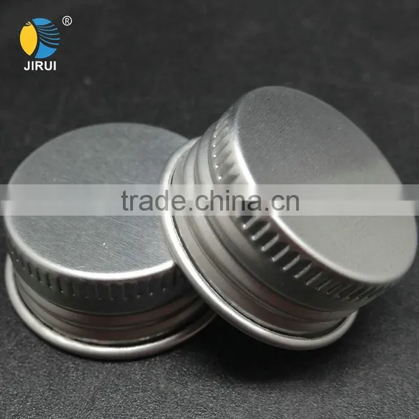 Metal Matte Aluminum Lids Silver Cap With Different Size for Bottle photo-2
