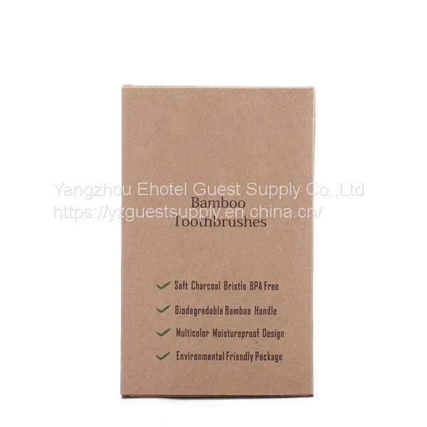 Bamboo toothbrush box