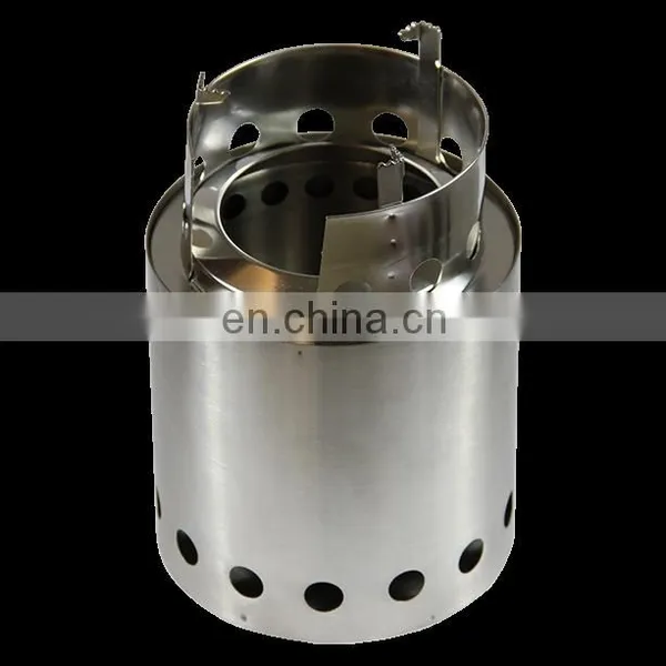 High Quality Outdoor Camping Oven Wood Portable Camp Stove photo-2