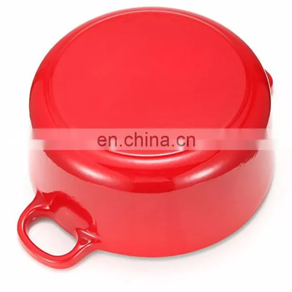 Cast Iron Carbon Steel Enamel Cooking Pot With s s Handle Cast Iron Pot photo-5