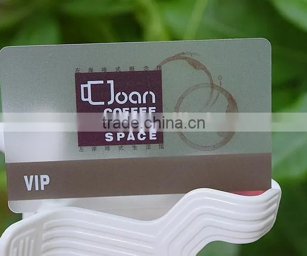 High Qualitty Pvc Clear Transparent Card