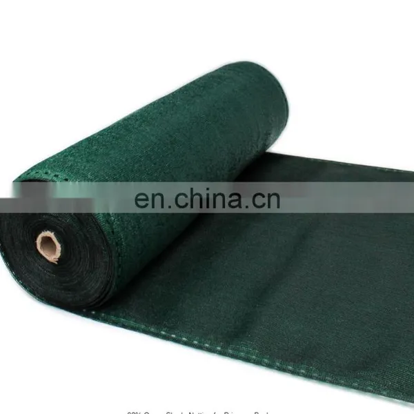 Plastic Net HDPE Knitted 75% Agricultural DarkGreen Shade Net photo-2