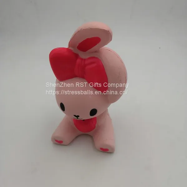 PU Foam Rabbit Anti-Stress Ball – Adorable and Squishy Stress-Reliever photo-3
