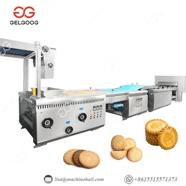 Complete Hard and Soft Biscuit Production Line for Bakery