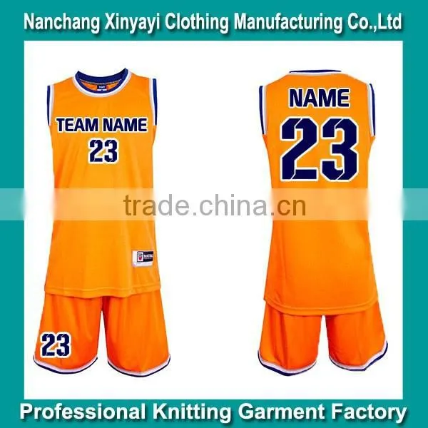 Wholesale Blank Basketball Jerseys/Blank Basketball Uniform Design With Custom Your Team Name photo-3