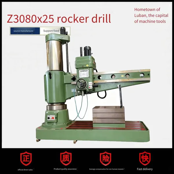 z3080x25 radial drill press, 80 radial drill, hydraulic large-scale radial drill
