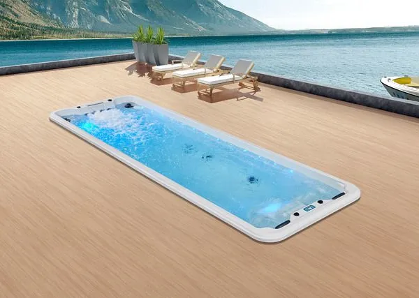 SAA-zertifizierter 2-Personen-Spa-Badewanne - Hotel-Massagewanne mit Pool-Design