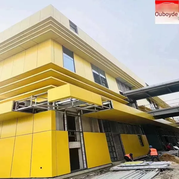 2.5mm Fluorocarbon Aluminum Veneer, Customizable Exterior Wall Aluminum Panel Shapes According to Provided Drawings photo-3