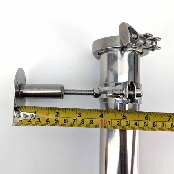 Adjustable Height Pipe Support, for Process Pipeline Installation, Pipe Hanging and Fixing, Steel Pipe Hoop, Pipe Clamp, Customizable Clips for Outer Diameters From 12 to 219 photo-4