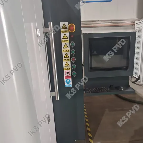 IKS Automatic Control 380V Steel Substrate Vacuum Coating Machine ZY-615 photo-4
