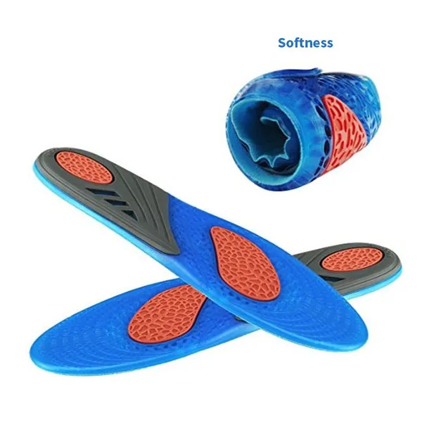 EVA Silica Insoles Orthotic Sport Shock Absorption photo-2