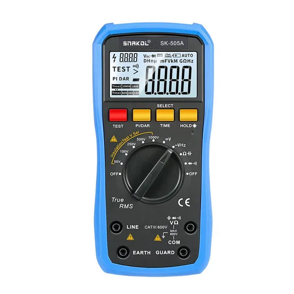 SNAKOL SK-505A Digital Multimeter With High-Precision Insulation Test and 2-Year Warranty photo-5