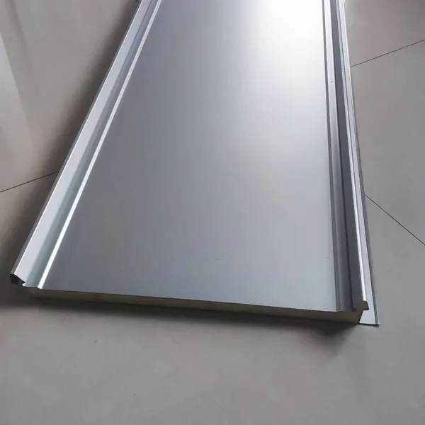 Thickened Insulated Integrated Decorative Panels, Sound & Heat Insulated External Wall Al-Mg-Mn / Color Coated Steel Roof Tiles photo-3