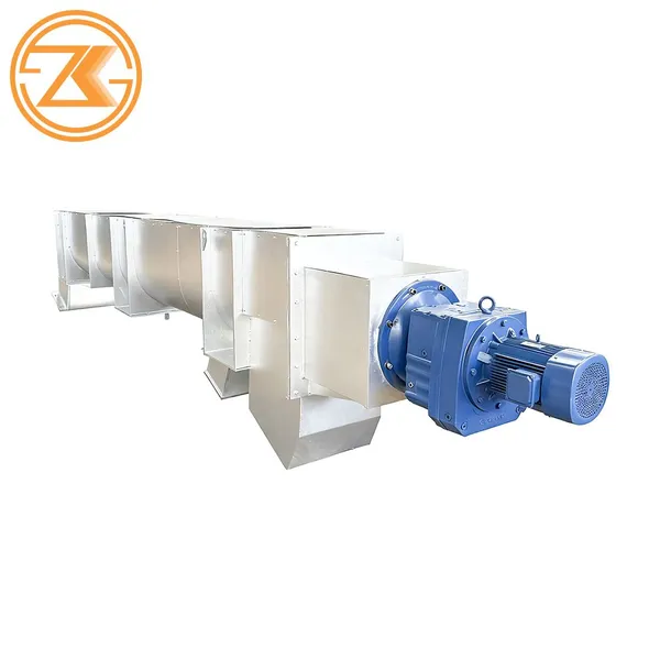 Custom Screw Auger Conveyor For Dust Collector Fly Ash Transport OEM ODM Support