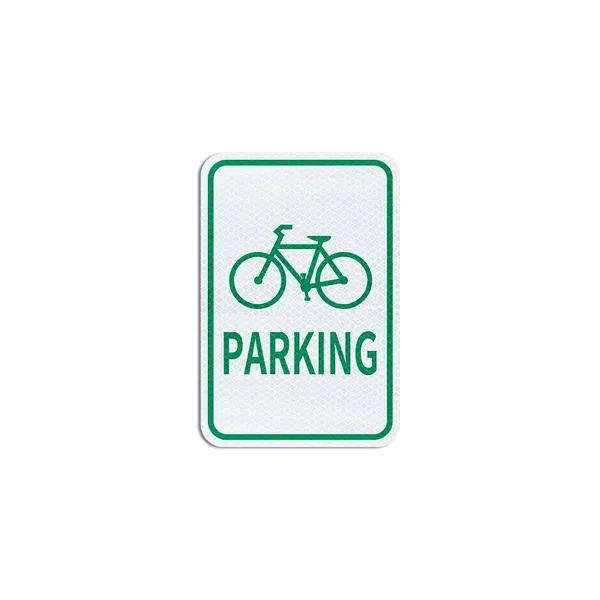 Custom Reflective Stickers for Bicycle Lane Signs, Parking Signs and Type II EGP Traffic Sign Sheeting photo-5