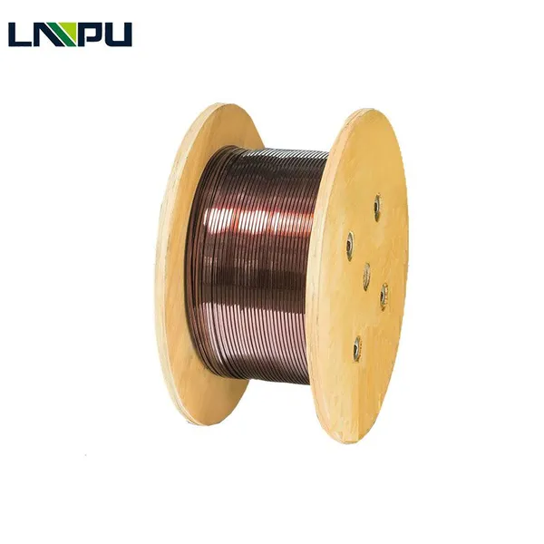 China Factory 18 AWG Copper Magnet Wire Flat Winding Wire for Welding Machine Copper Coil Wire photo-5