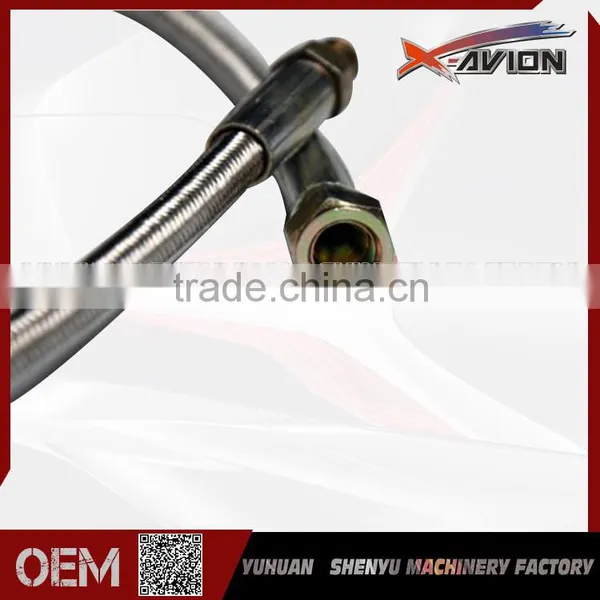 Excellent Quality 36" 1/8 NPT 4AN Stainless Steel Braided Turbo Oil Feed Line photo-3