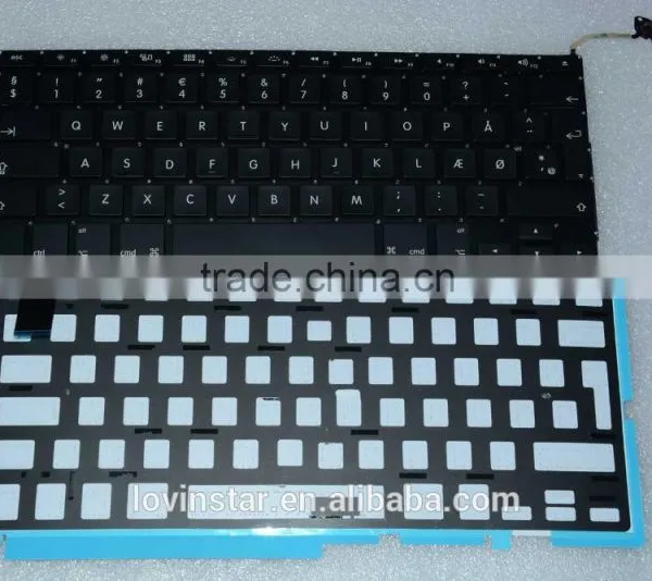 Factory Danish Design Keyboard Replacement LED Backlight For Macbook Pro 15" A1286 2008-2012 photo-6