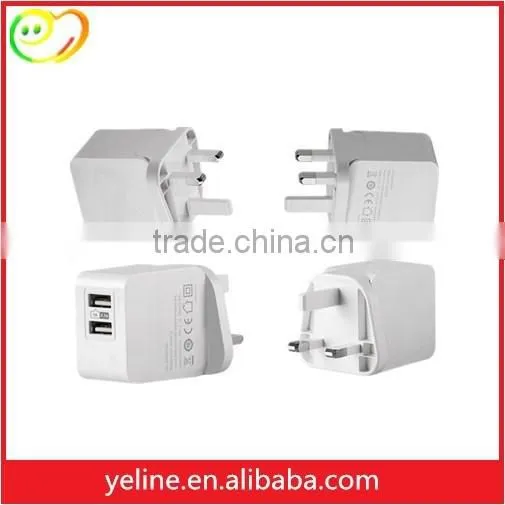 For ASUS T45/ 2 Laser/zenfone Zoom 2 Port European Style Cube Adapter photo-2