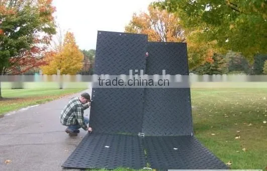 Anti-aging Plastic Floor Mat/ Grass Protection Mat/ Utrl Durable Material HDPE Ground Mat photo-4